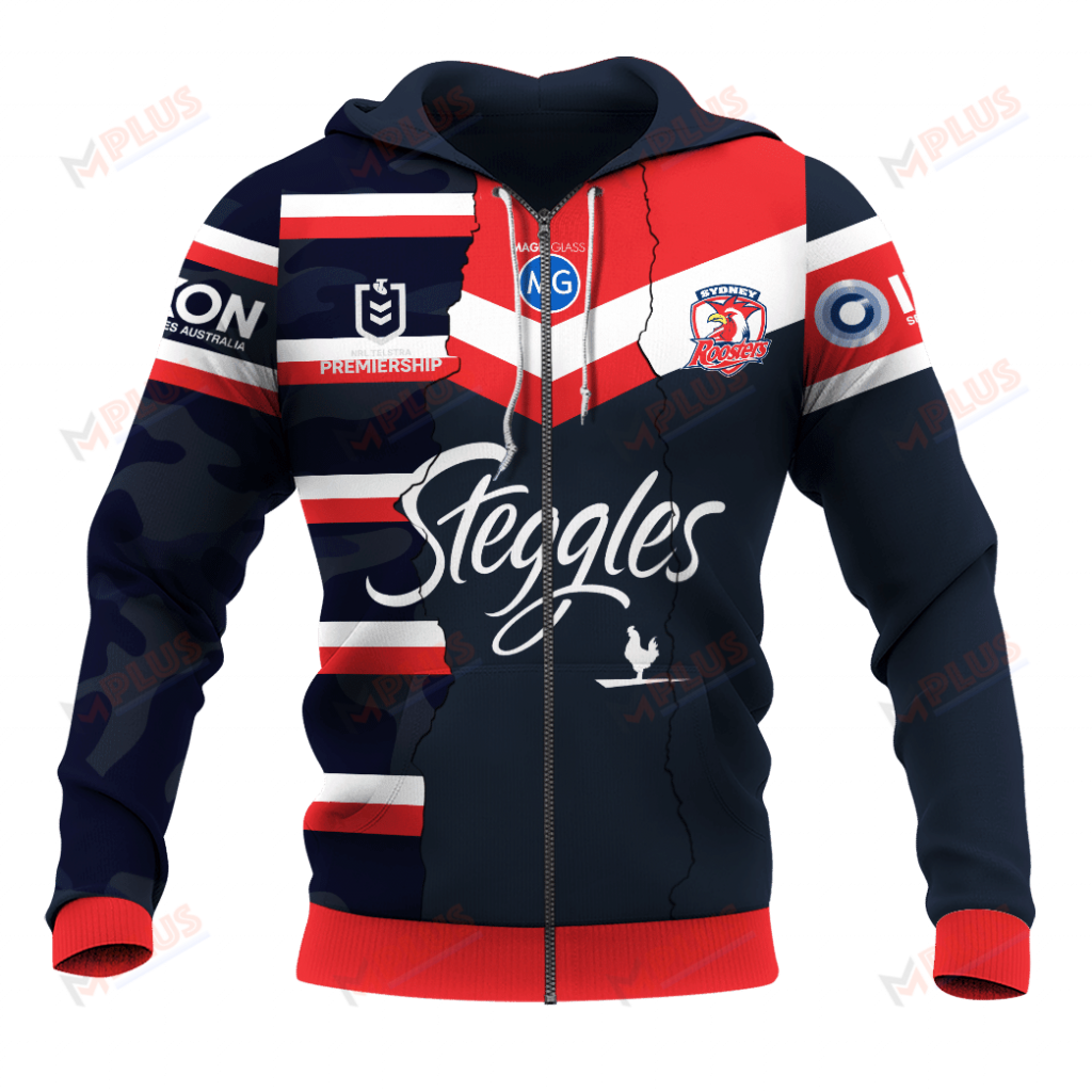 SYDNEY ROOSTERS | MIX JERSEY 2021 | CUSTOMIZE NAME & NUMBER - YourGearsNow