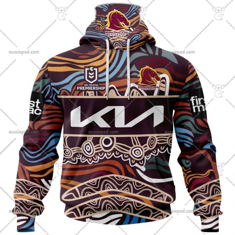 Brisbane Broncos INDIGENOUS JERSEY 2023 PERSONALIZED YourGearsNow