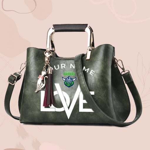 NRL - True fans of Canberra Raiders's Hand Bag:nrl,hand bag, leather hanbag, nrl jersey