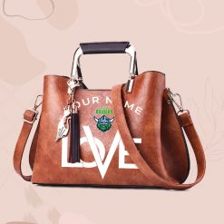 NRL - True fans of Canberra Raiders's Hand Bag:nrl,hand bag, leather hanbag, nrl jersey