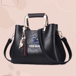 NRL - True fans of Melbourne Storm's Hand Bag:nrl,hand bag, leather hanbag, nrl jersey