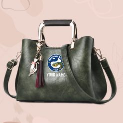 NRL - True fans of Parramatta Eels's Hand Bag:nrl,hand bag, leather hanbag, nrl jersey