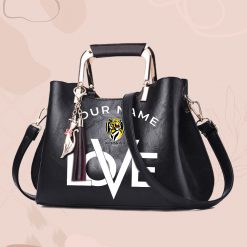 AFL - True fans of Richmond Football Club's Hand Bag:afl,hand bag, leather hanbag, afl jersey