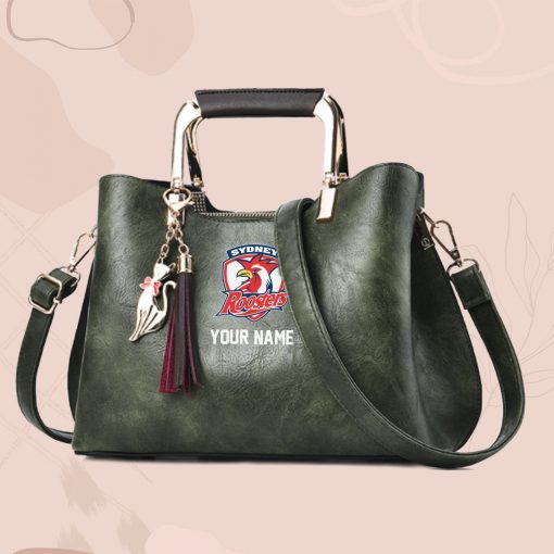 NRL - True fans of Sydney Roosters's Hand Bag:nrl,hand bag, leather hanbag, nrl jersey
