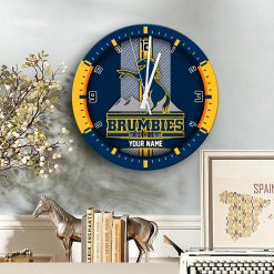 Super Rugby - True fans of Brumbies's Wooden Clock:Super Rugby