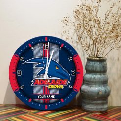 AFL - True fans of Adelaide Football Club's Wooden Clock:afl