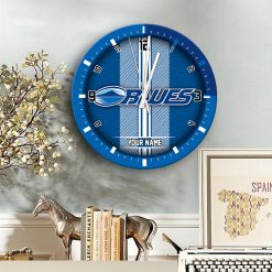 Super Rugby - True fans of Blues's Wooden Clock:Super Rugby