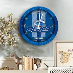 Super Rugby - True fans of Blues's Wooden Clock:Super Rugby