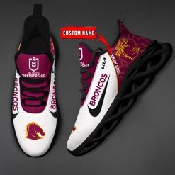 NRL - True fans of Brisbane Broncos's Men Max Soul Shoes,Women Max Soul Shoes:nrl