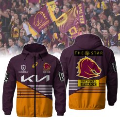 NRL - True fans of Brisbane Broncos's Windbreaker Jacket:nrl