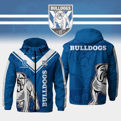 NRL - True fans of Canterbury-Bankstown Bulldogs's Windbreaker Jacket:nrl