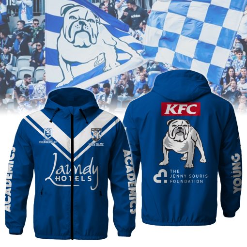 NRL - True fans of Canterbury-Bankstown Bulldogs's Windbreaker Jacket:nrl