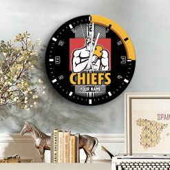 Super Rugby - True fans of Chiefs's Wooden Clock:Super Rugby