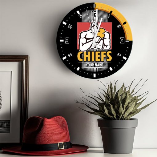 Super Rugby - True fans of Chiefs's Wooden Clock:Super Rugby