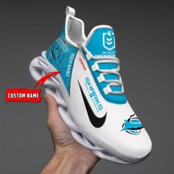 NRL - True fans of Cronulla-Sutherland Sharks's Men Max Soul Shoes,Women Max Soul Shoes:nrl