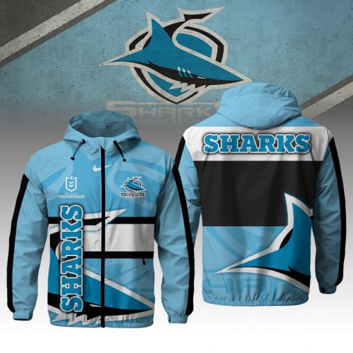 NRL - True fans of Cronulla-Sutherland Sharks's Windbreaker Jacket:nrl