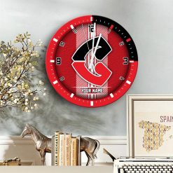 Super Rugby - True fans of Crusaders's Wooden Clock:Super Rugby