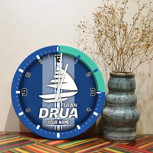 Super Rugby - True fans of Drua's Wooden Clock:Super Rugby