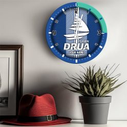 Super Rugby - True fans of Drua's Wooden Clock:Super Rugby