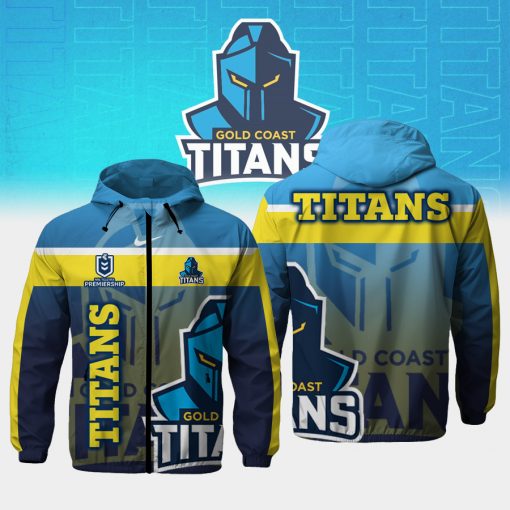 NRL - True fans of Gold Coast Titans's Windbreaker Jacket:nrl