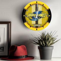 Super Rugby - True fans of Hurricanes's Wooden Clock:Super Rugby