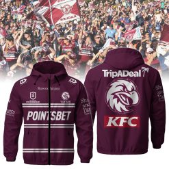 NRL - True fans of Manly Warringah Sea Eagles's Windbreaker Jacket:nrl