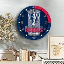 Super Rugby - True fans of Rebels's Wooden Clock:Super Rugby