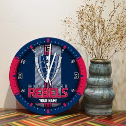 Super Rugby - True fans of Rebels's Wooden Clock:Super Rugby