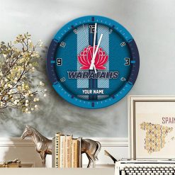 Super Rugby - True fans of Waratahs's Wooden Clock:Super Rugby