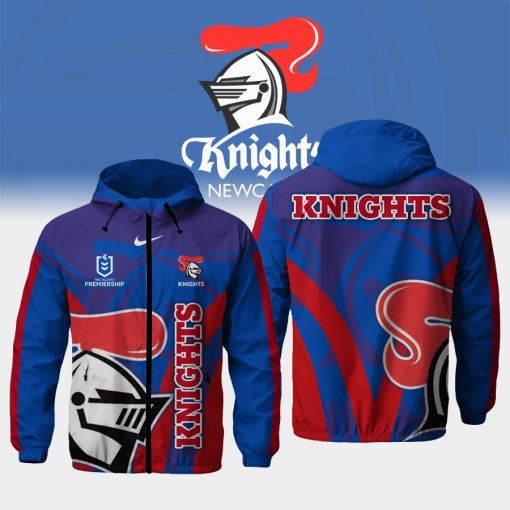 NRL - True fans of Newcastle Knights's Windbreaker Jacket:nrl