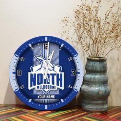 AFL - True fans of North Melbourne Football Club's Wooden Clock:afl