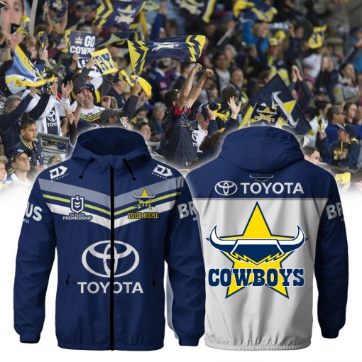 NRL - True fans of North Queensland Cowboys's Windbreaker Jacket:nrl