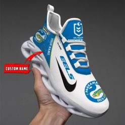 NRL - True fans of Parramatta Eels's Men Max Soul Shoes,Women Max Soul Shoes:nrl