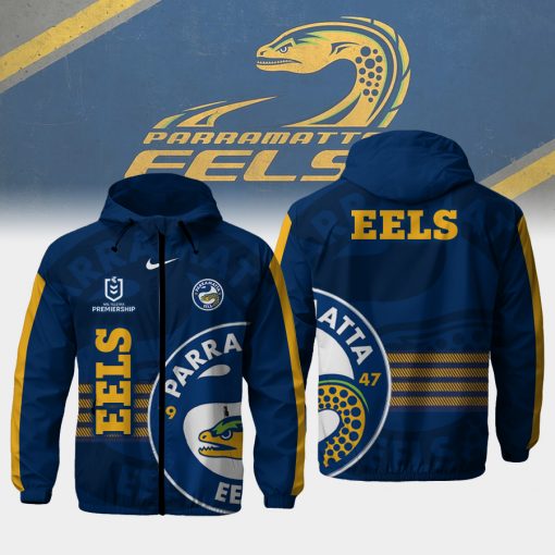 NRL - True fans of Parramatta Eels's Windbreaker Jacket:nrl