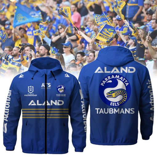 NRL - True fans of Parramatta Eels's Windbreaker Jacket:nrl