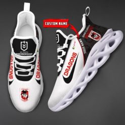 NRL - True fans of St. George Illawarra Dragons's Men Max Soul Shoes,Women Max Soul Shoes:nrl