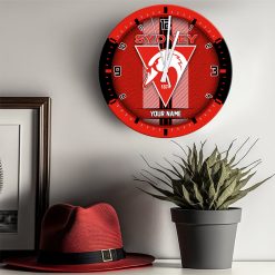 AFL - True fans of Sydney Swans Football Club's Wooden Clock:afl