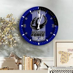 Super Rugby - True fans of Force's Wooden Clock:Super Rugby