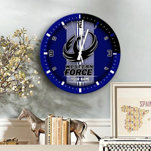 Super Rugby - True fans of Force's Wooden Clock:Super Rugby