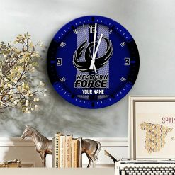 Super Rugby - True fans of Force's Wooden Clock:Super Rugby