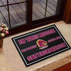 NRL - True fans of Brisbane Broncos's Doormat:nrl