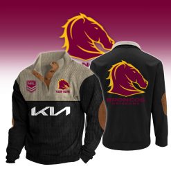 NRL - True fans of Brisbane Broncos's Fleece Sweater:nrl