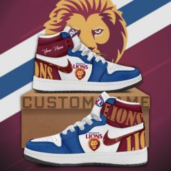 AFL - True fans of Brisbane Lions Football Club's JD Sneaker:afl