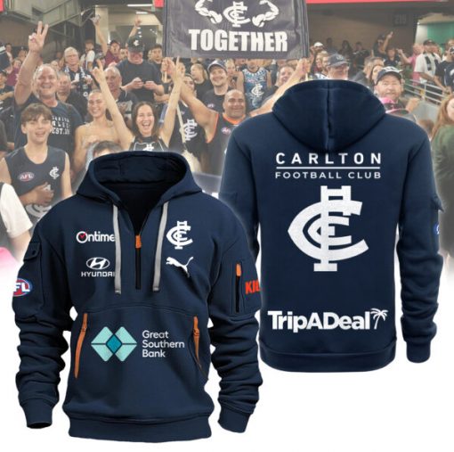 AFL - True fans of Carlton Football Club's Hoodie,Unisex Long Pants,Classic Cap:afl