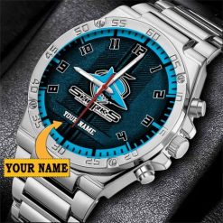 NRL - True fans of Cronulla-Sutherland Sharks's Hand Watch:nrl