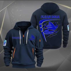 Super Rugby - True fans of Drua's Hoodie:Super Rugby