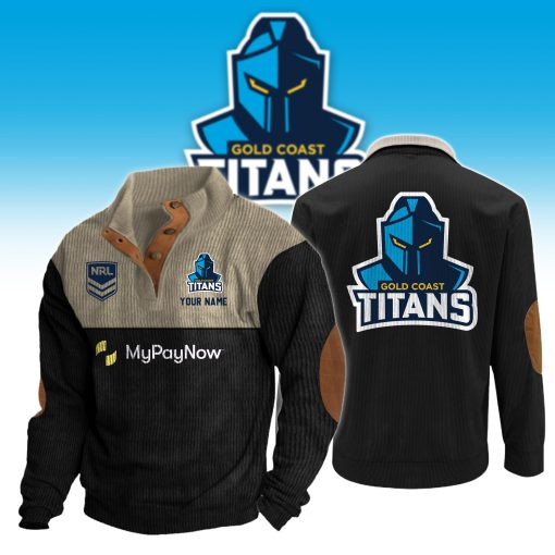 NRL - True fans of Gold Coast Titans's Fleece Sweater:nrl