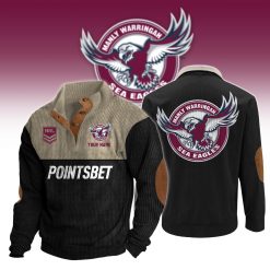 NRL - True fans of Manly Warringah Sea Eagles's Fleece Sweater:nrl