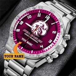 NRL - True fans of Manly Warringah Sea Eagles's Hand Watch:nrl