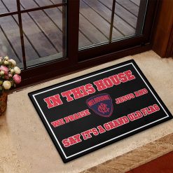 AFL - True fans of Melbourne Football Club's Doormat:afl